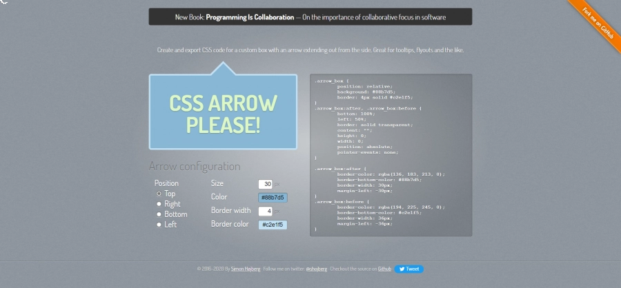 CSS Arrow Please