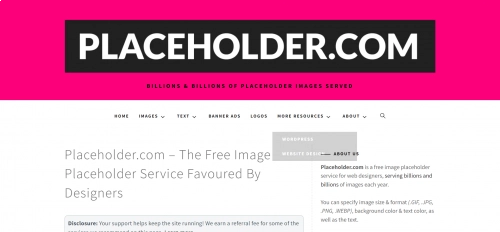 Placeholder.com (Imágenes)